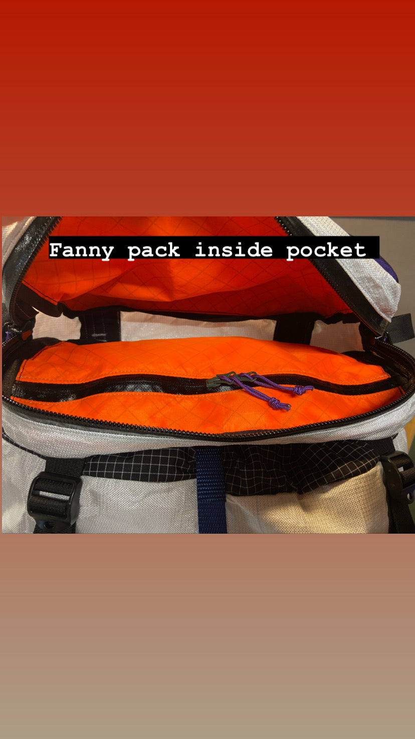 fanny pack lid - Alpine Luddites