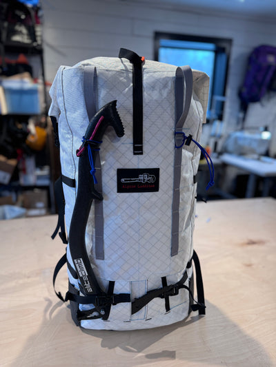 alpine climbing laptop backpack 40L Alpine Machine Roll Top Pack