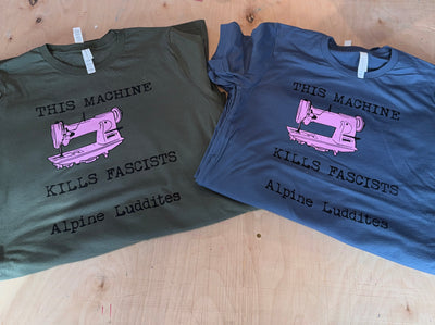 alpine luddites T-shirts
