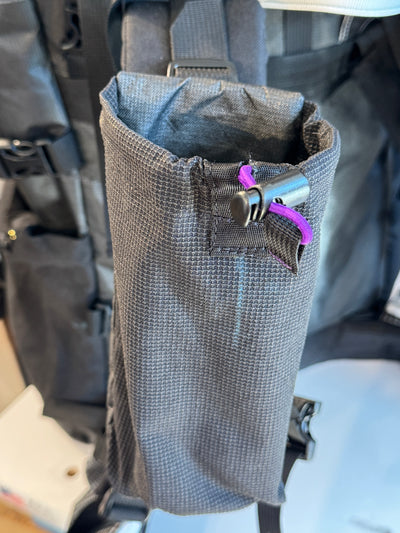 Bottle pocket/ shoulder strap mount