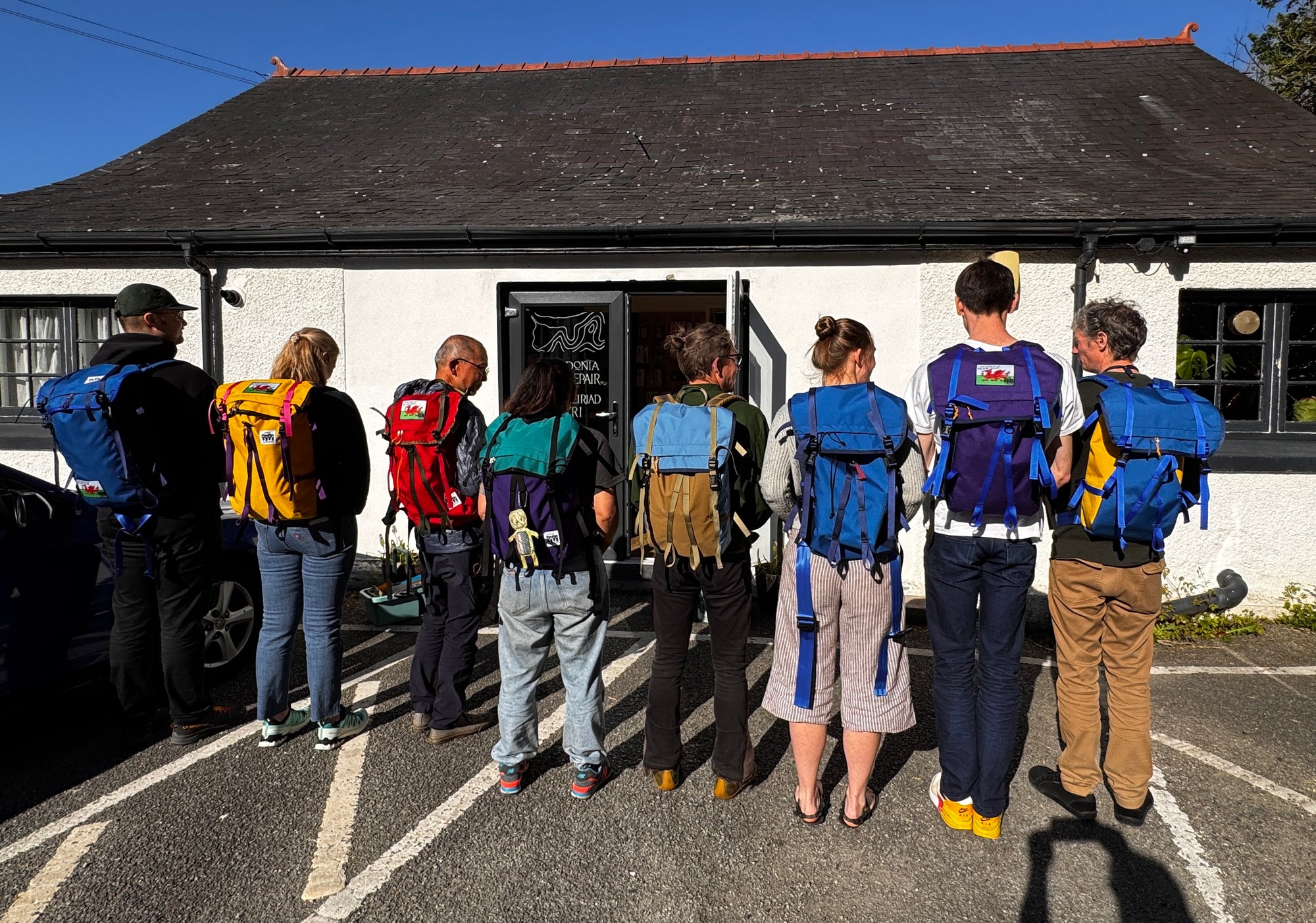 Wales UK, pack making class