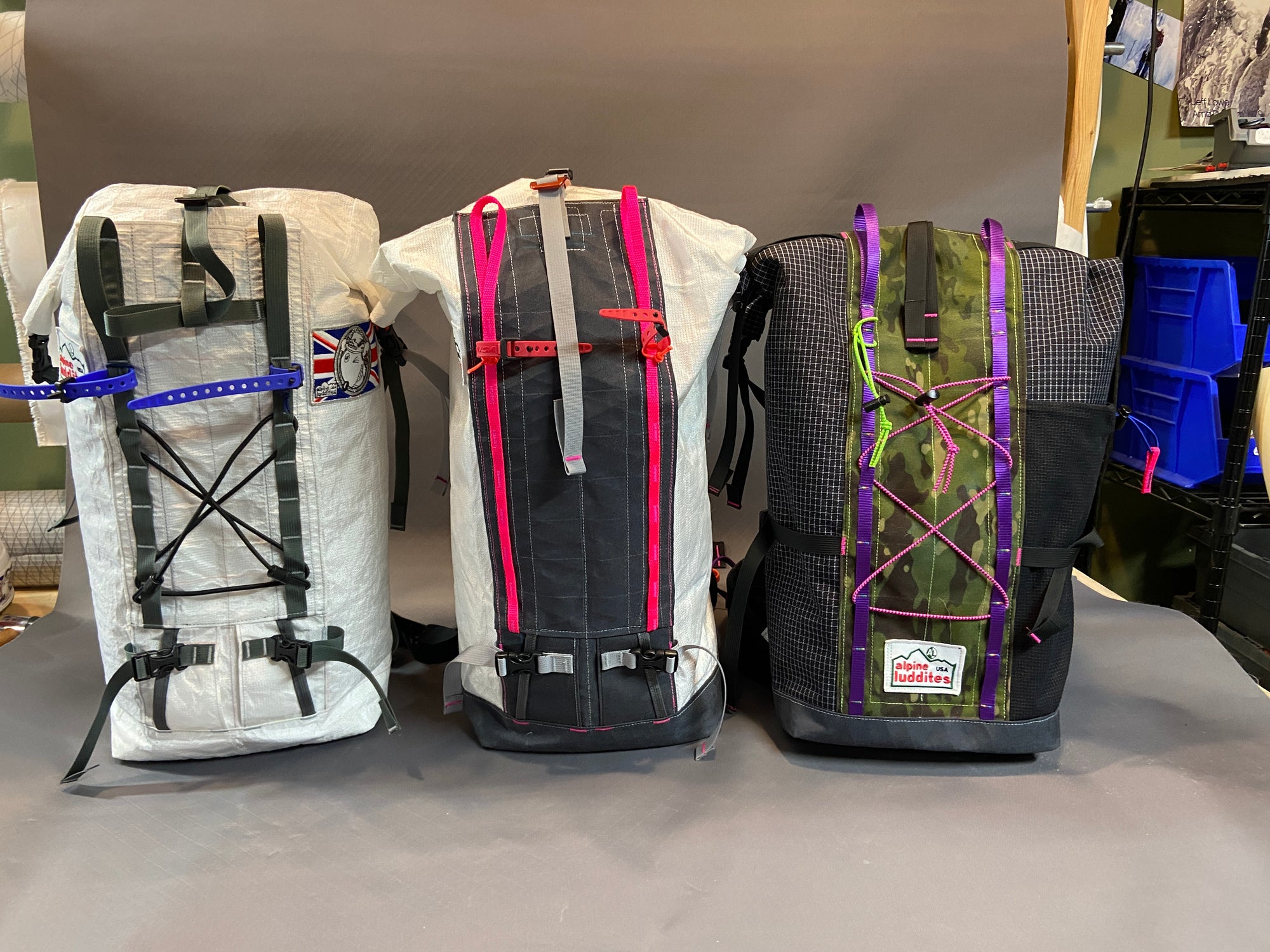 pack making class - Alpine Luddites