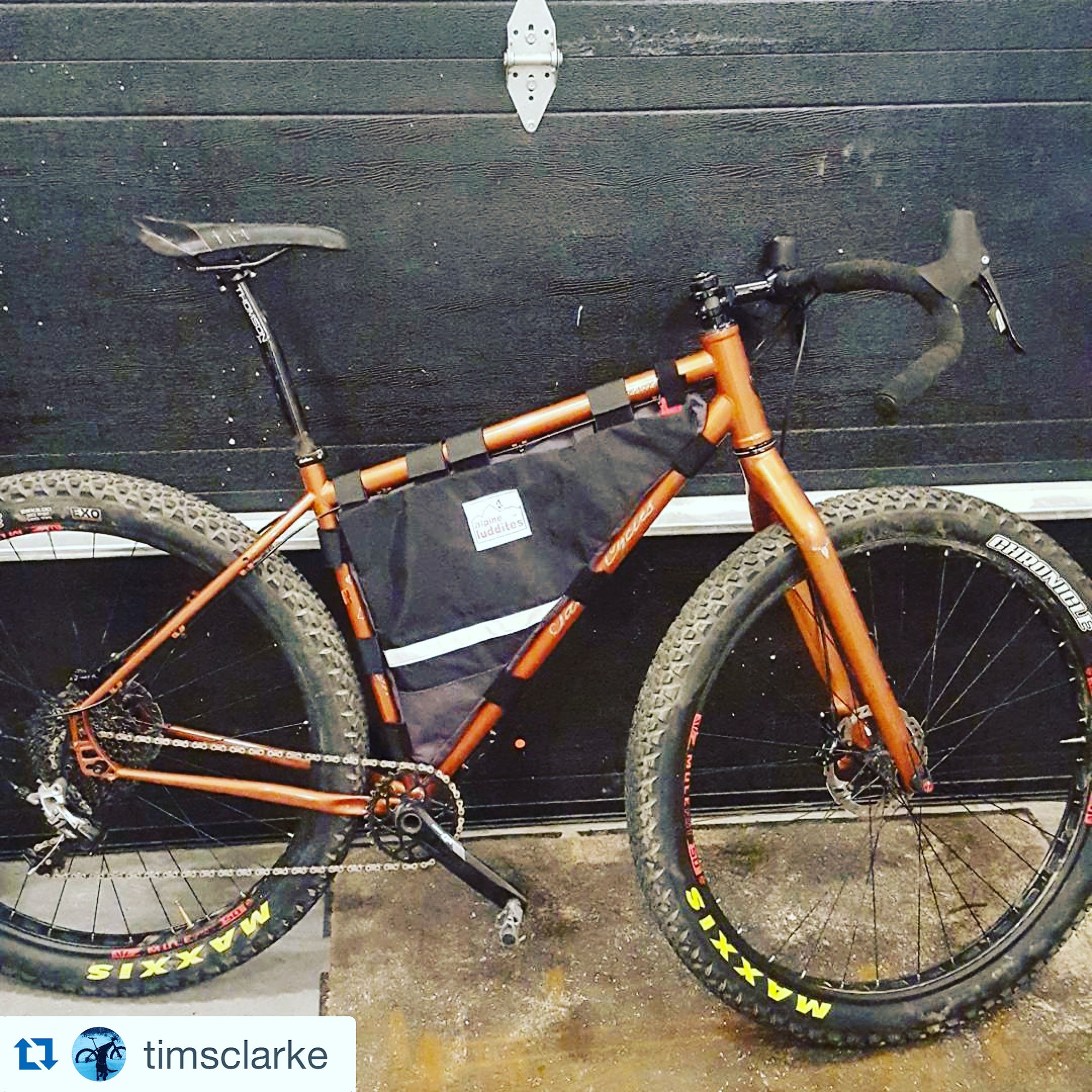 Custom Frame Bag Gallery - Alpine Luddites