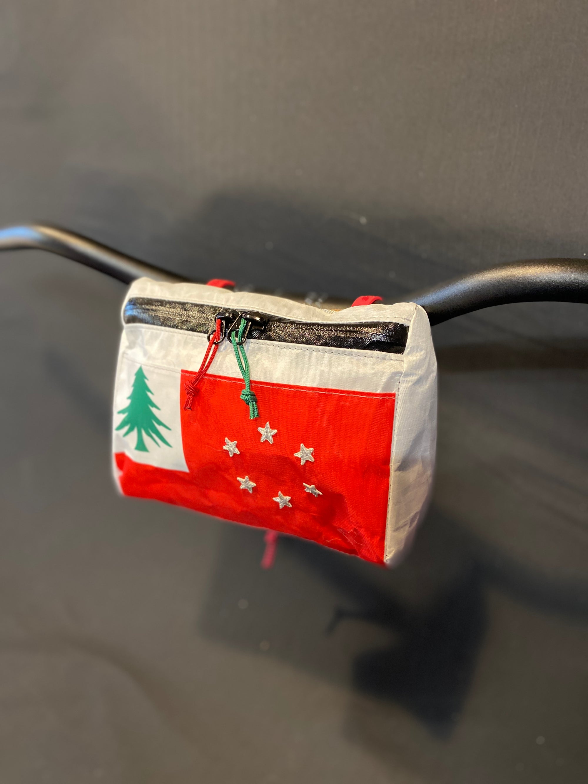 flag handlebar bag - Alpine Luddites
