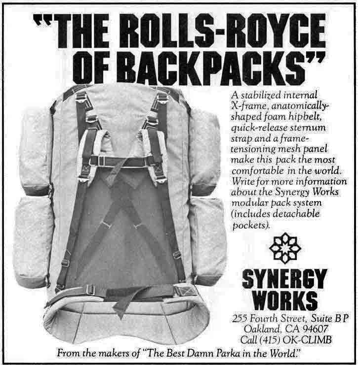 Full Custom Backpacks - Alpine Luddites